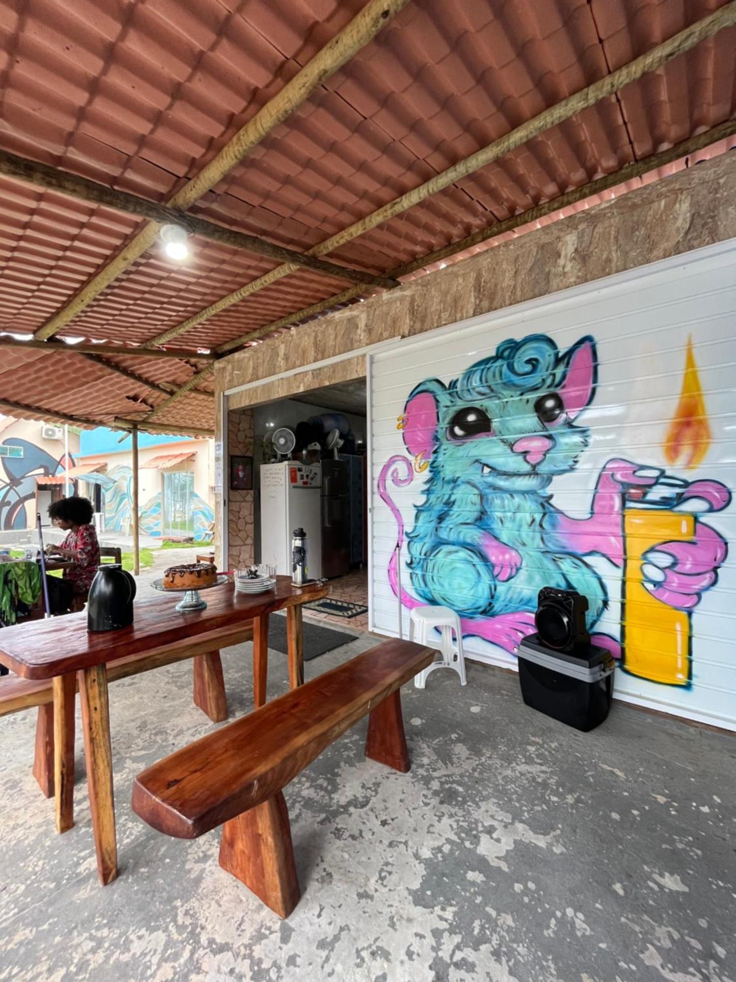 Vila Dos Gnomos Paraiso Mistico Pe Na Areia Ilhéus Exteriér fotografie